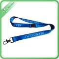 Free Sample Custom Polyester/Nylon Lanyard with Metal Snap Hook